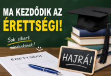 Érettségi 2026: több mint 148 ezer diák kezdi meg ma a vizsgákat